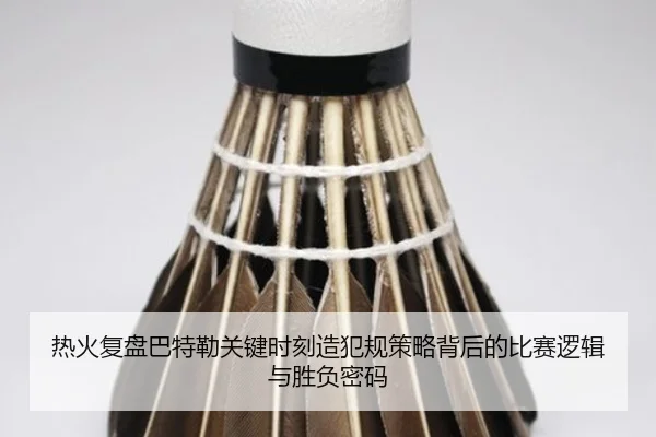 热火复盘巴特勒关键时刻造犯规策略背后的比赛逻辑与胜负密码